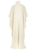 Taller Marmo Sza Sza Kaftan Garden Crepe Maxi Kaftan Dress - Beige - One Size
