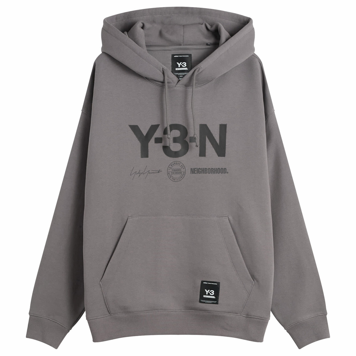 Y-3 Men's x NBHD Hoody in Granite