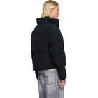 Canada Goose Black 'Black Label' Grandview Cropped Down Jacket
