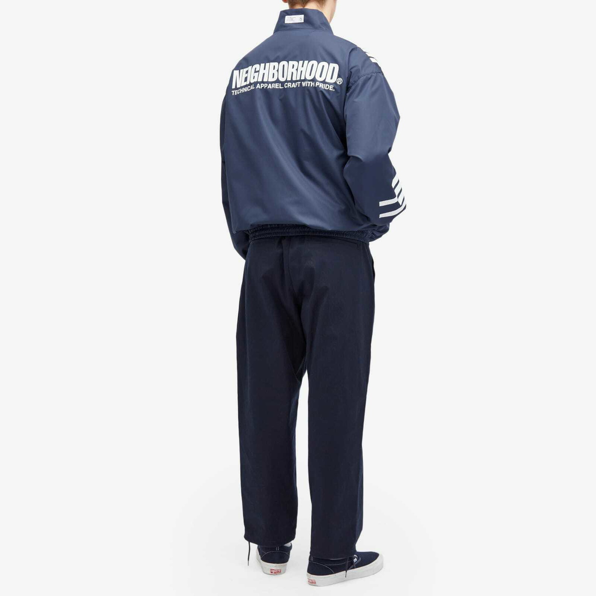 Neighborhood Men's Track Jacket in Navy Neighborhood