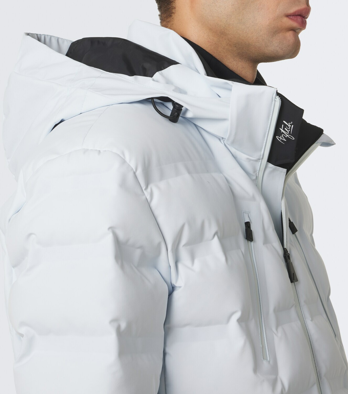 Aztech Mountain Nuke hooded down ski jacket