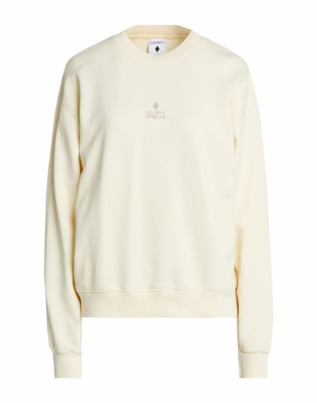 Photo: Marcelo Burlon Womens Sweatshirt Cream