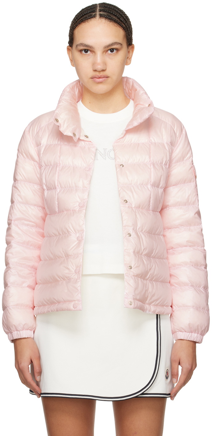 Moncler Pink Amina Down Jacket Moncler