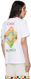 Casablanca White 'Les Elements' T-Shirt