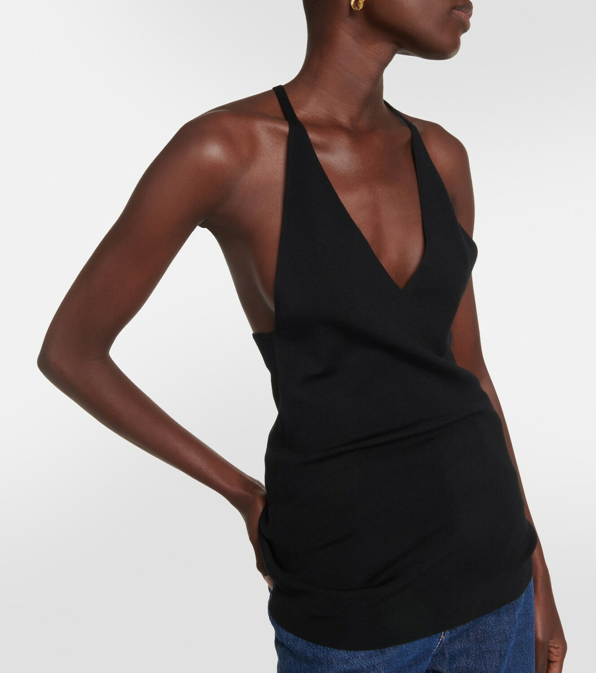 Toteme Wool and silk-blend top