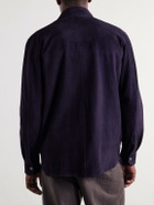 Altea - Suede Jacket - Blue