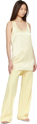 WARDROBE.NYC Yellow Liquid Tank Top