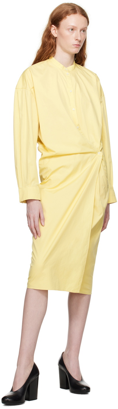 LEMAIRE ワンピース 服 Cotton crepe midi dress762969 LEMAIRE ワンピース 服 Cotton crepe midi dress762969 (LEMAIRE