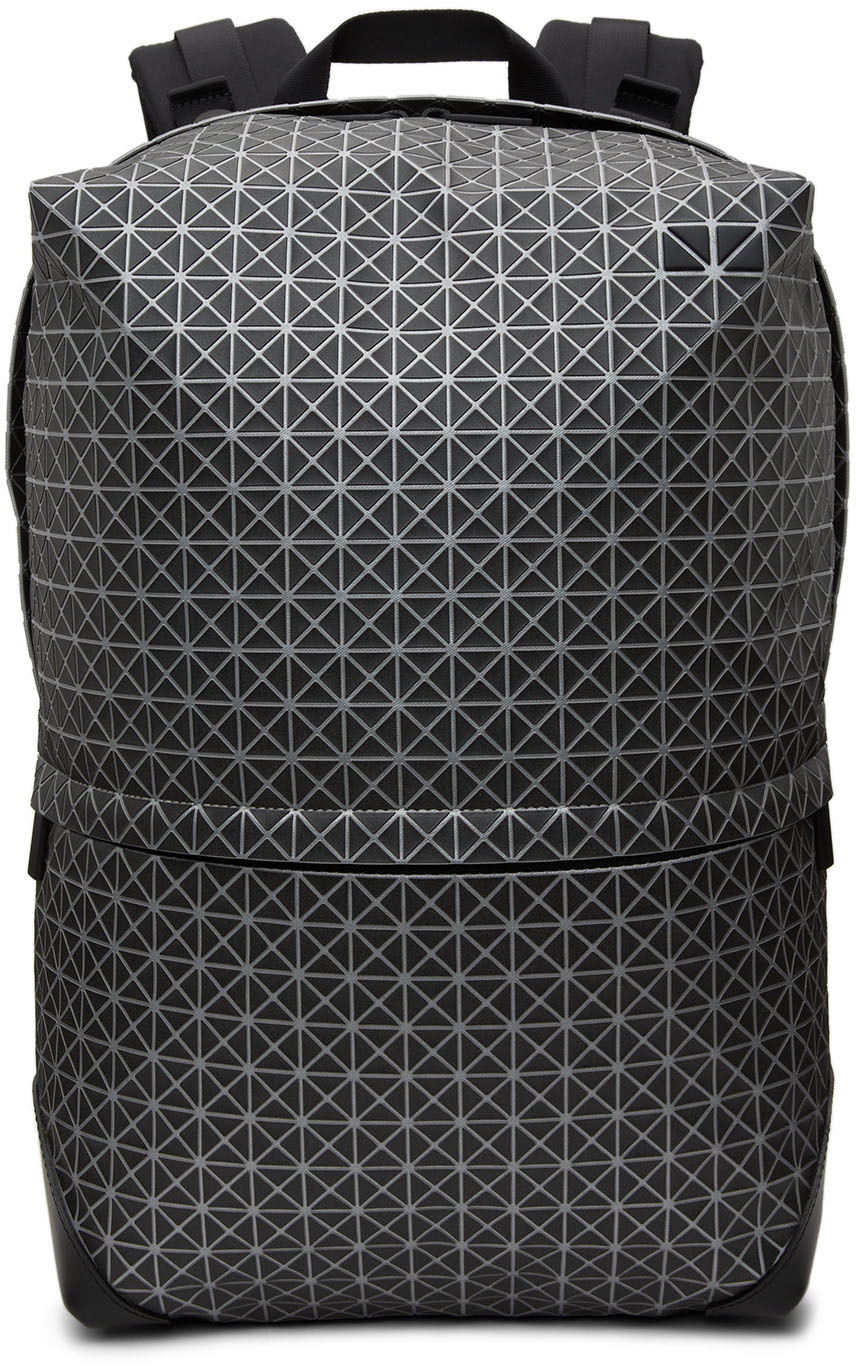 Bao Bao Issey Miyake Black Liner Reflector Backpack Bao Bao Issey