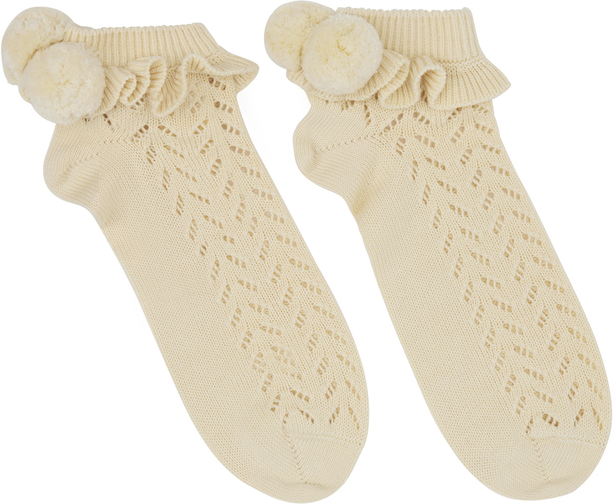 Valentino Off-White Mohair Socks Valentino