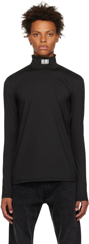 Photo: VTMNTS Black Barcode Turtleneck