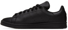 adidas Originals Black Vegan Leather Stan Smith Sneakers