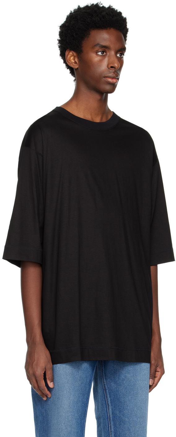 Color Block Dropped Shoulder T-Shirt