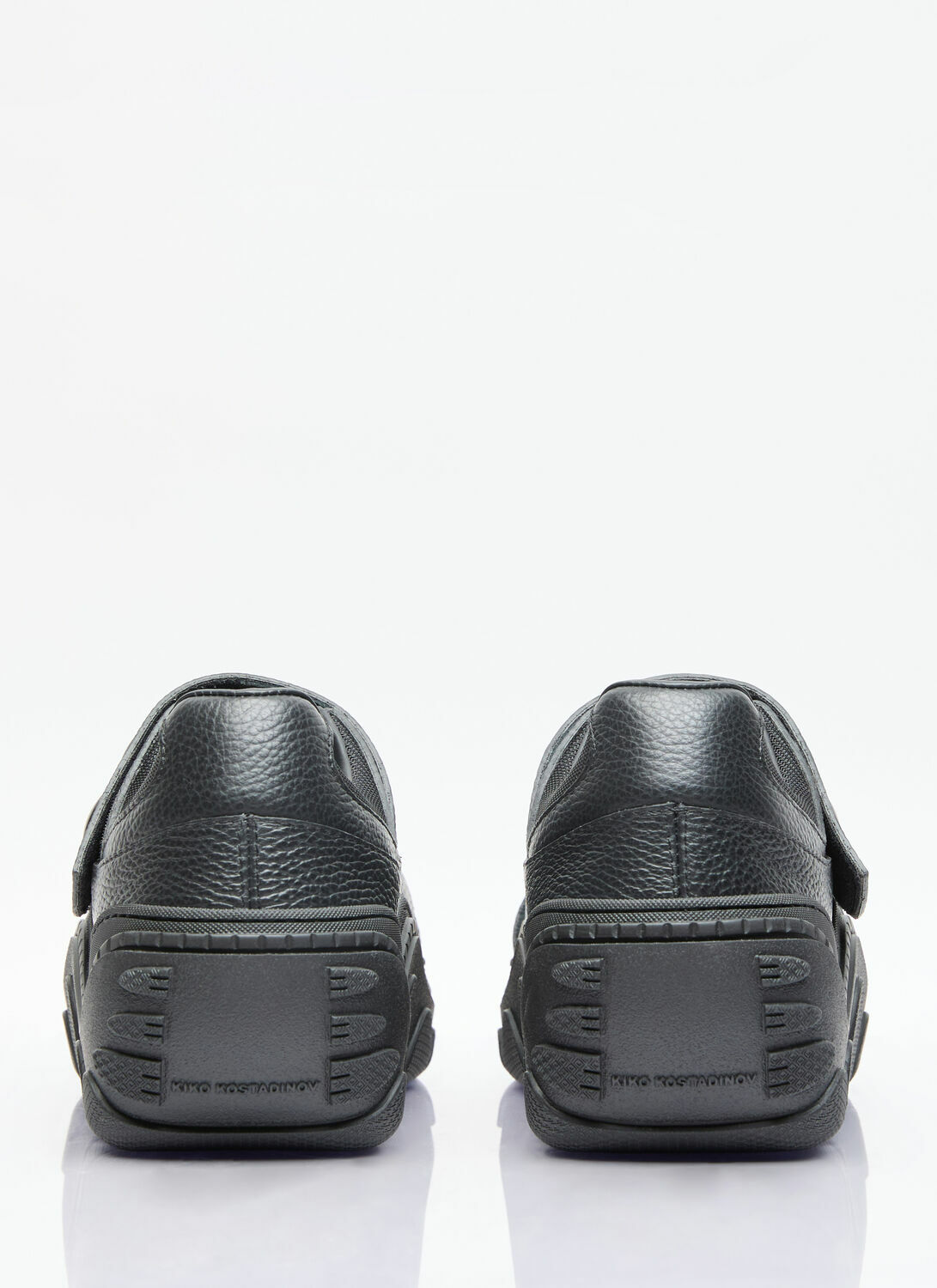 kiko kostadinov レザー　サンダル KIKO KOSTADINOV - Sandal Hybrid in Black Soot - KKSS24FT02-102