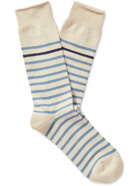 Anonymous ism - Striped Recycled Cotton-Blend Socks