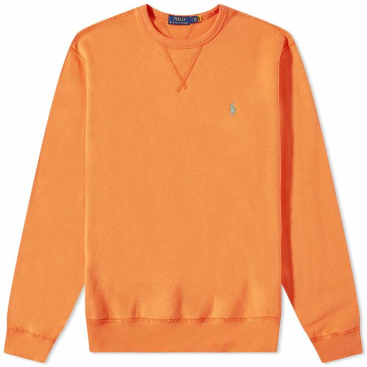 Photo: Polo Ralph Lauren Men's Vintage Fleece Crew Sweat in May Orange