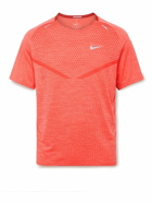 Nike Running - Slim-Fit Dri-FIT ADV TechKnit T-Shirt - Orange