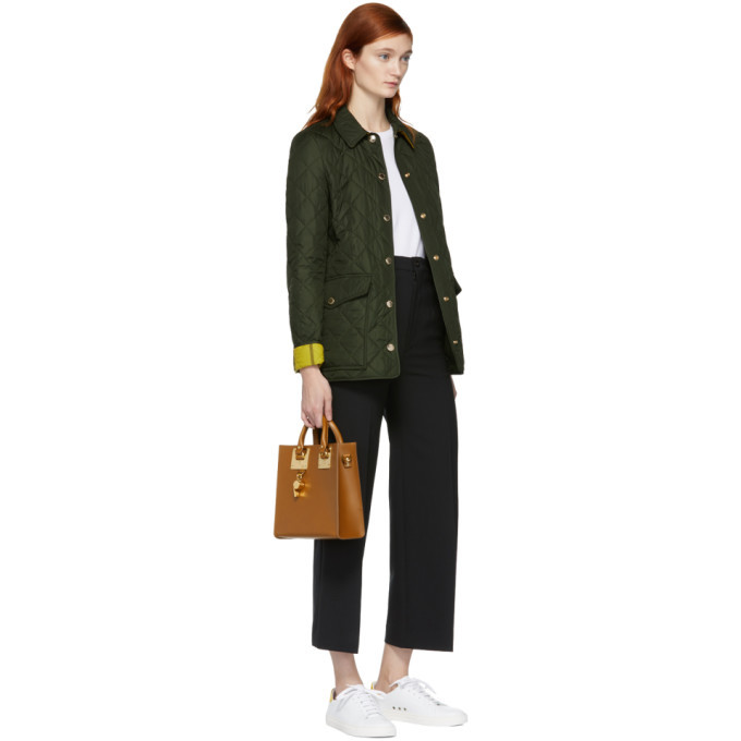 Burberry westbridge quilted jacket hotsell military green