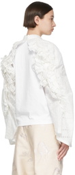 Tricot Comme des Garçons White Cotton T-Shirt