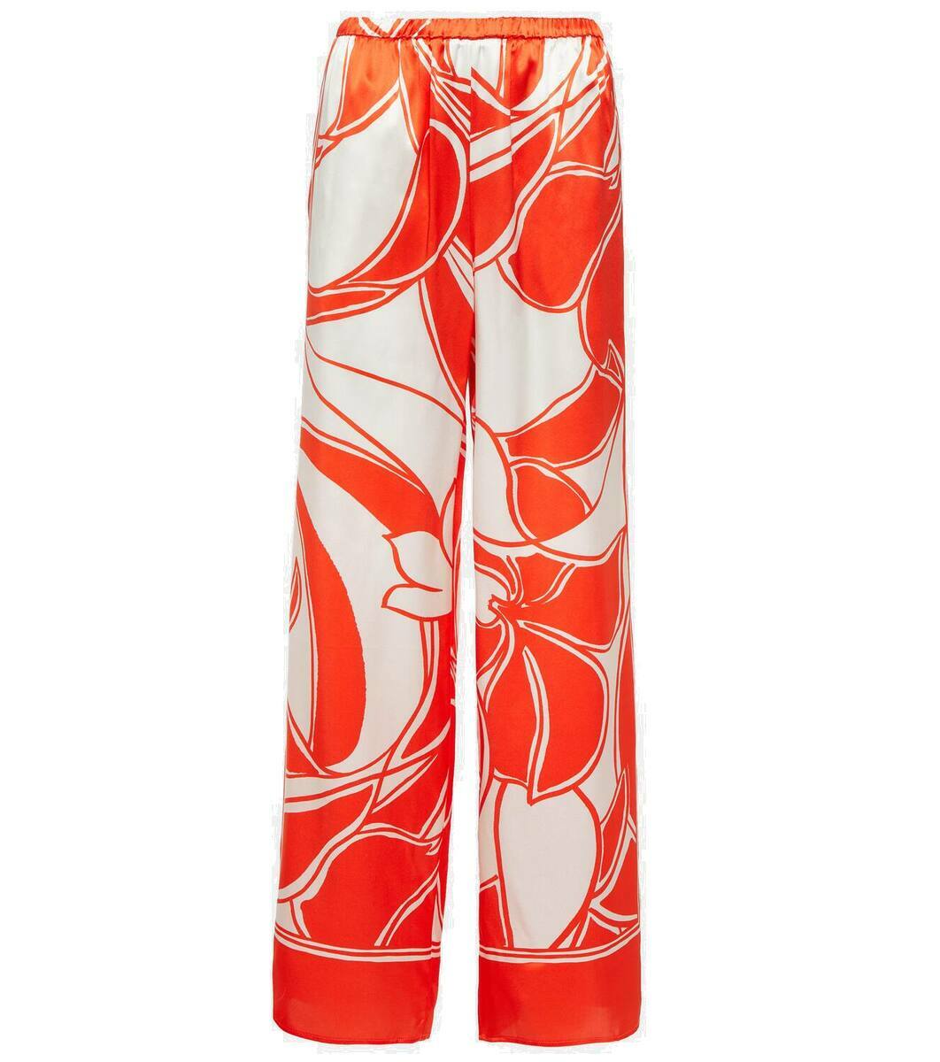 SIR Ramona printed silk wide-leg pants SIR.