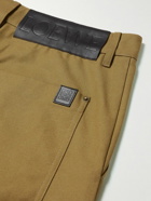 Loewe - Straight-Leg Cotton-Canvas Trousers - Brown