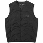 Purple Mountain Observatory Men's Quilted Vest in Black