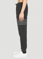 Thom Browne - Four Stripe Track Pants in Dark Grey