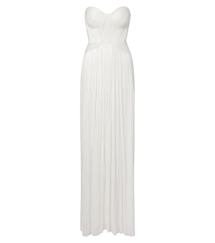 Photo: Maria Lucia Hohan Kamina cutout silk tulle bustier gown
