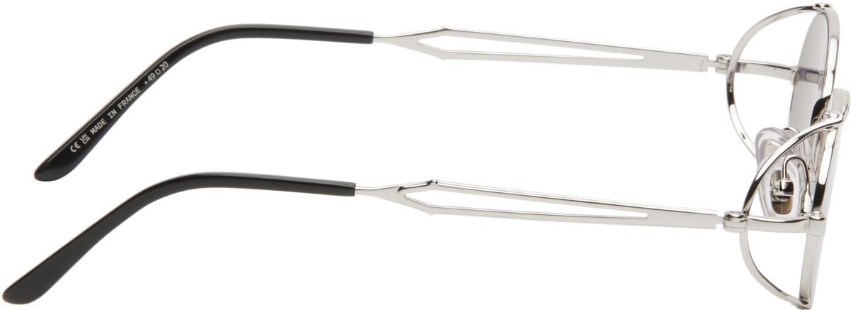 Jean Paul Gaultier Silver 'The 55-3175' Sunglasses