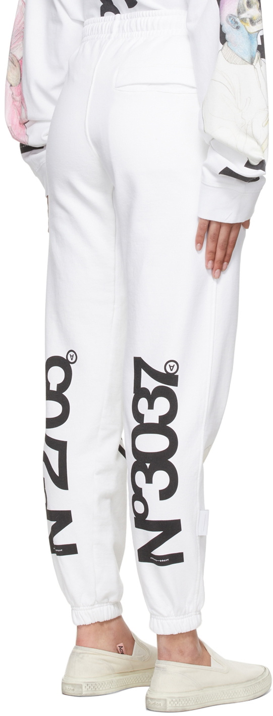Aitor Throup’s TheDSA White 'No2705' & 'No3037' Lounge Pants