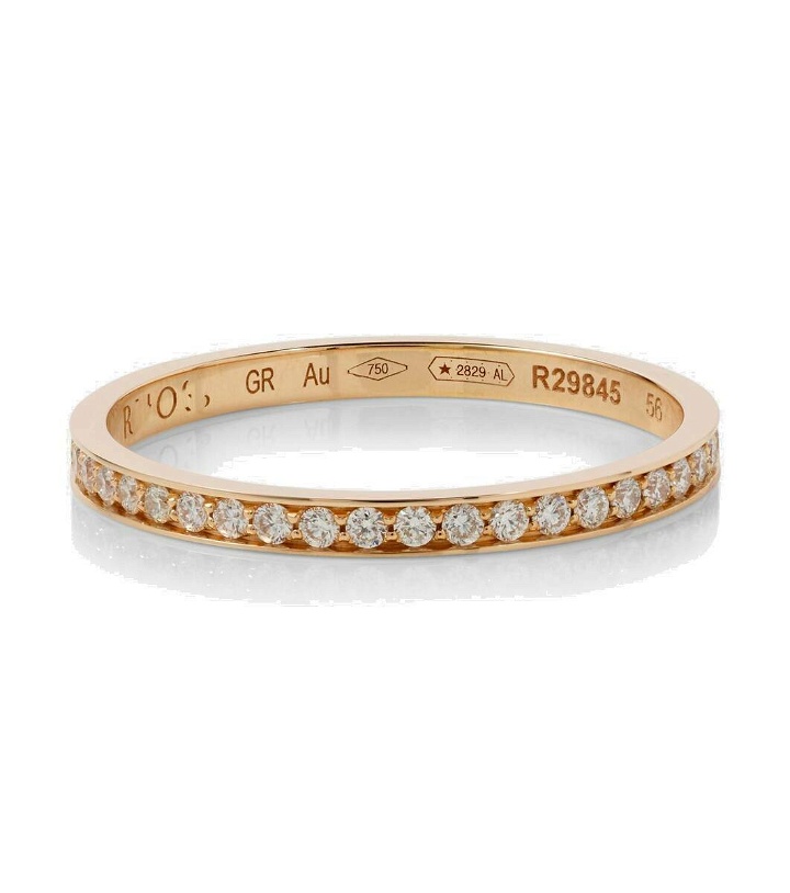 Photo: Repossi Bridal 18kt rose gold ring with diamonds