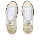 Maison MIHARA YASUHIRO Men's Peterson Low Original Sole Paraffin L Sneakers in White