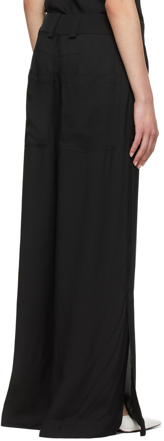 GAUCHERE Black Timber Trousers