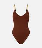ViX Paula Hermanny Harper beaded swimsuit