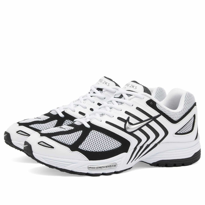 Photo: Nike AIR PEG 2K5 Sneakers in White/Silver/Black