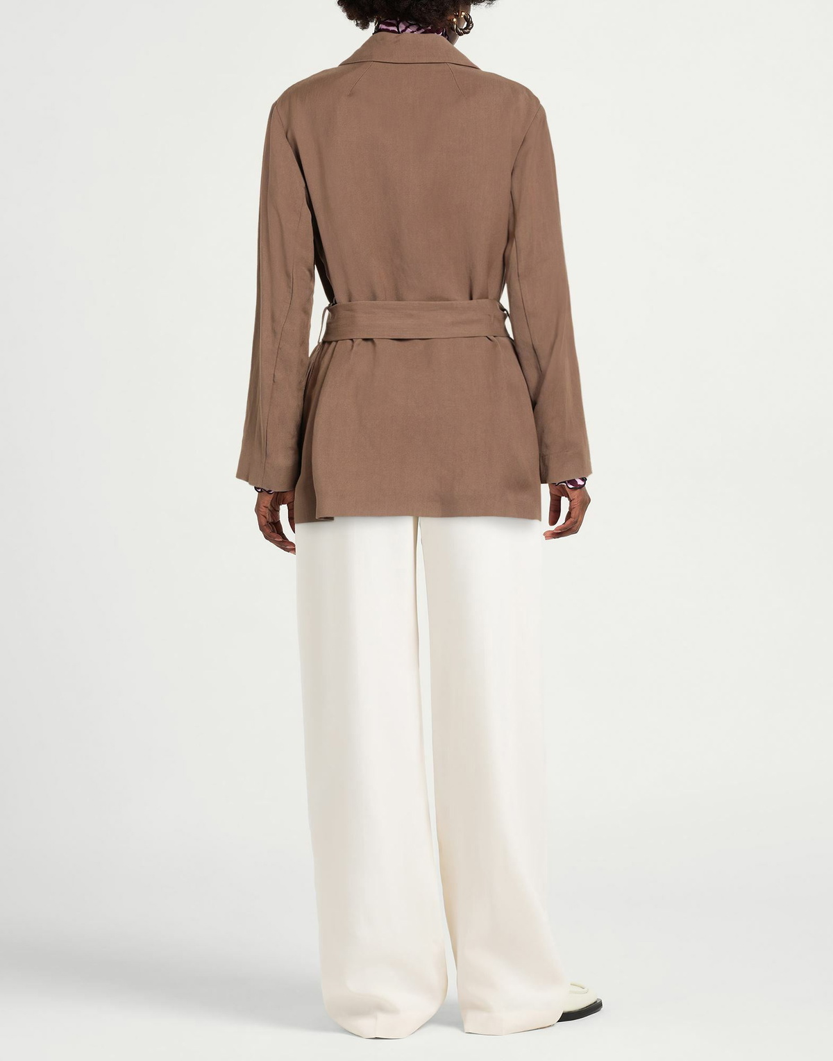 Fedeli Womens Jacket in Brown