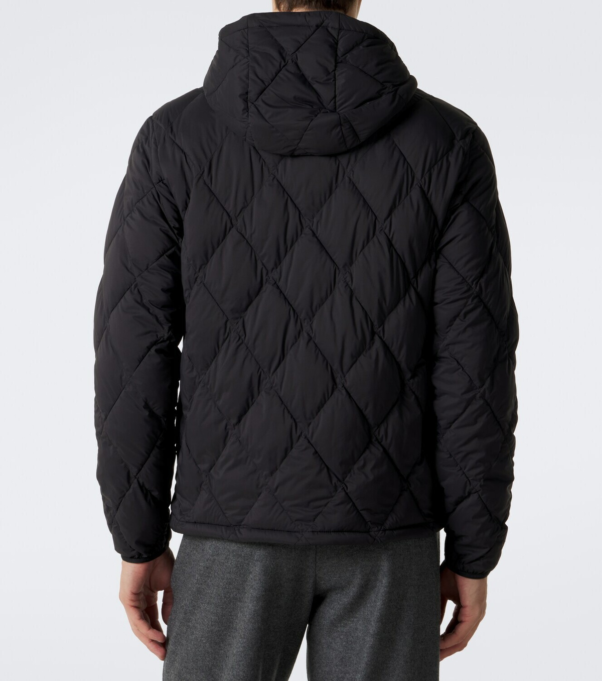 Burberry Burberry Check hooded quilted jacket