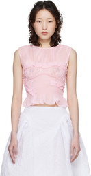 Cecilie Bahnsen Pink CBuphi Top