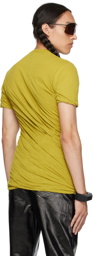 Rick Owens Yellow Double T-Shirt