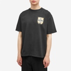 Rhude Men's Mont Blank Hotel T-Shirt in Vintage Black