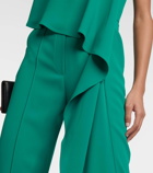 Elie Saab Draped wide-leg jumpsuit