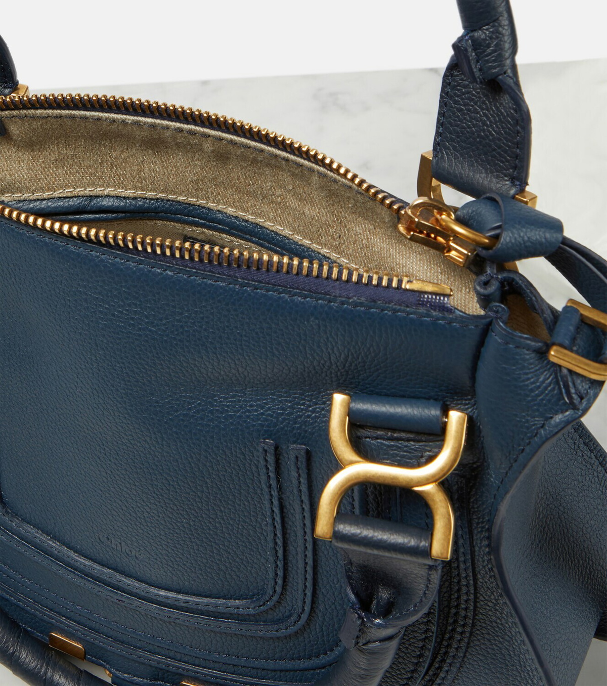 Chloé Marcie Medium leather tote bag