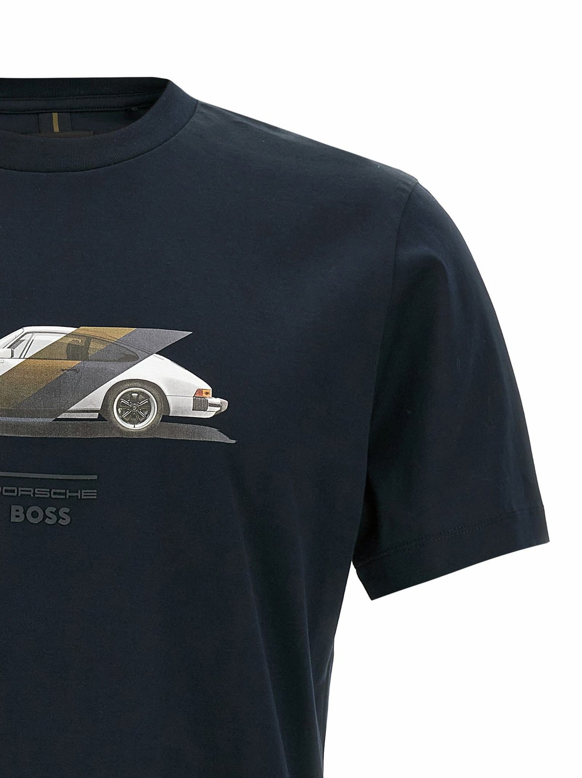 BOSS ボス★Porsche Thompson コットンTシャツ Hugo Boss Porsche X Boss Capsule c-thompson 71 T-shirt Hugo Boss