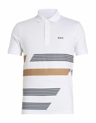 Boss Mens Polo shirt in White