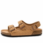 Birkenstock Men's Milano Bone Embossed - 50th Anniversary in Natural