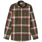 Barbour Men's Folley Tailored Shirt in Olive