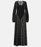 Rotate Birger Christensen Lace maxi dress