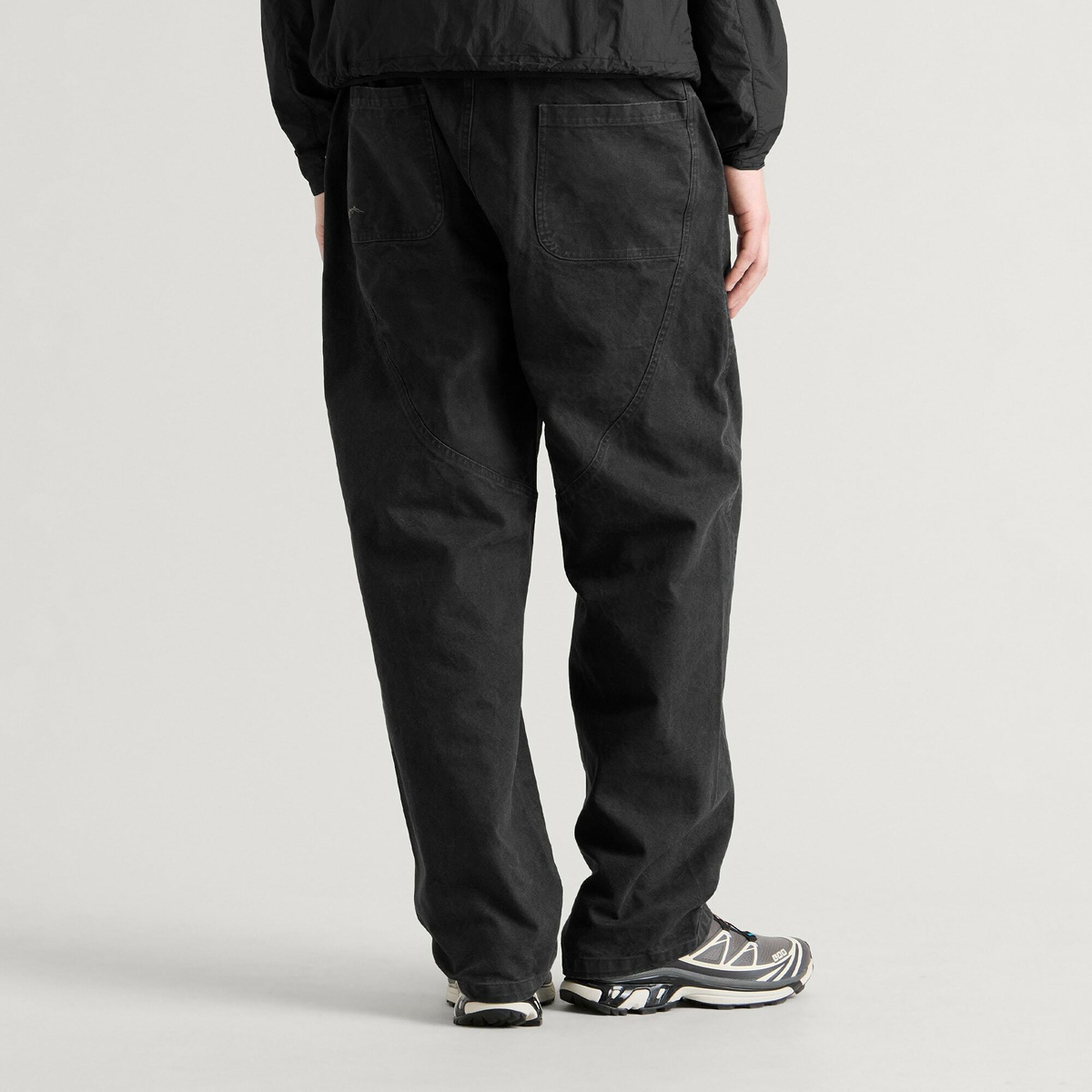 Mellow Clo Men's Warp Trousers in Black