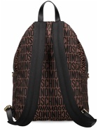 MOSCHINO - Moschino Logo Nylon Jacquard Backpack