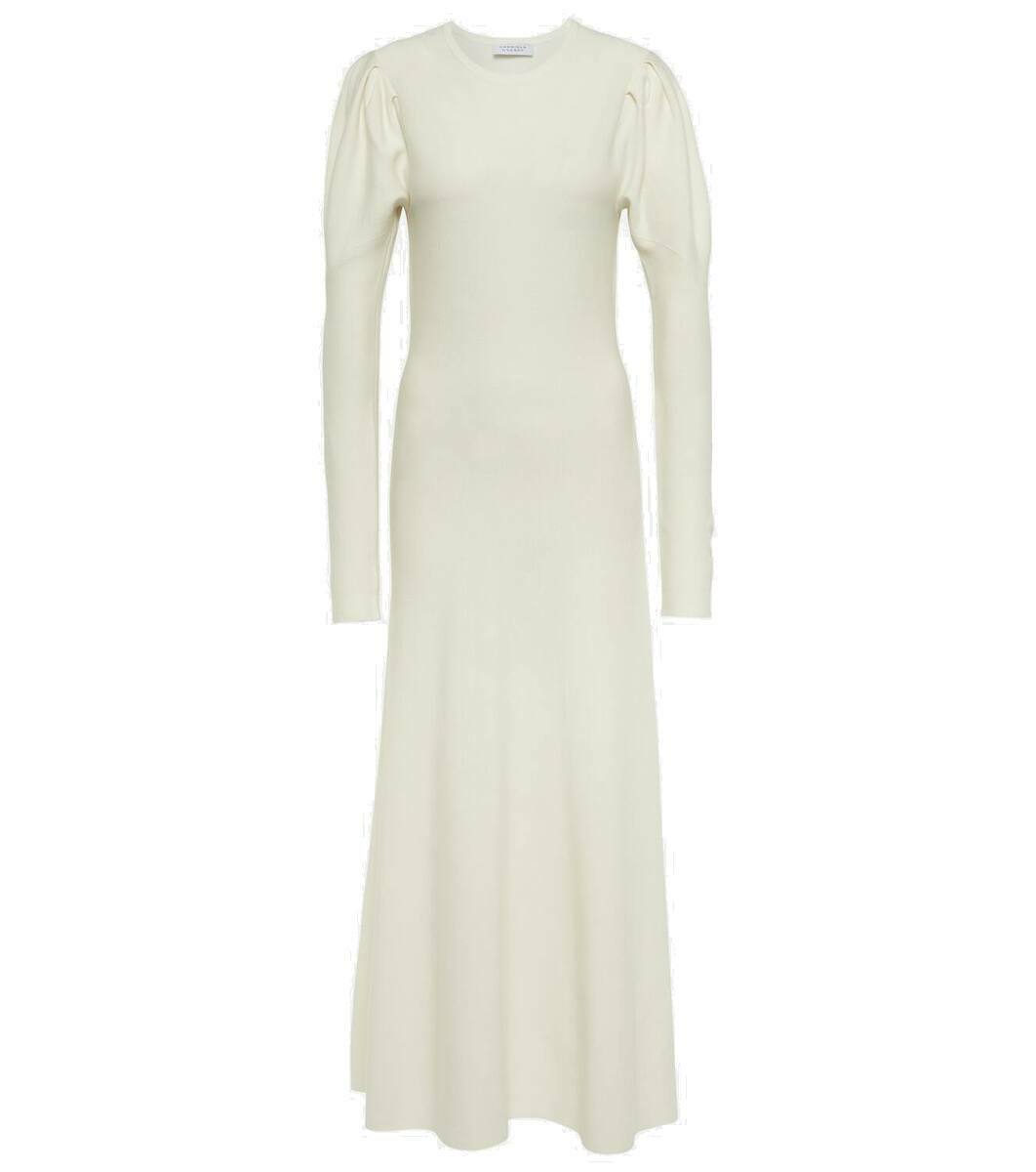 Gabriela Hearst Hannah wool and cashmere midi dress Gabriela Hearst